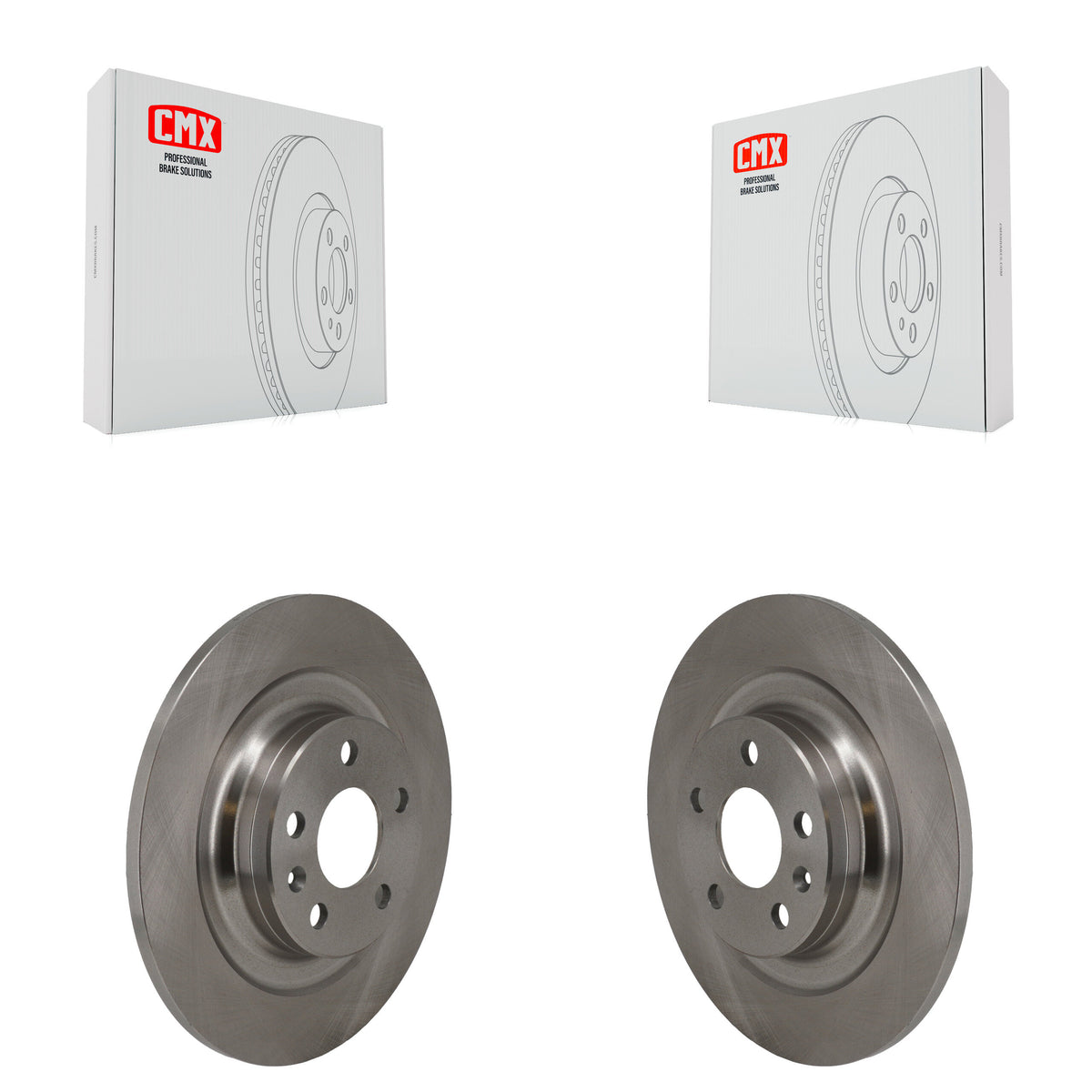 Rear Disc Brake Rotors Pair For Volvo XC60 S60 V60 Cross Country S90 V90 K8-102700