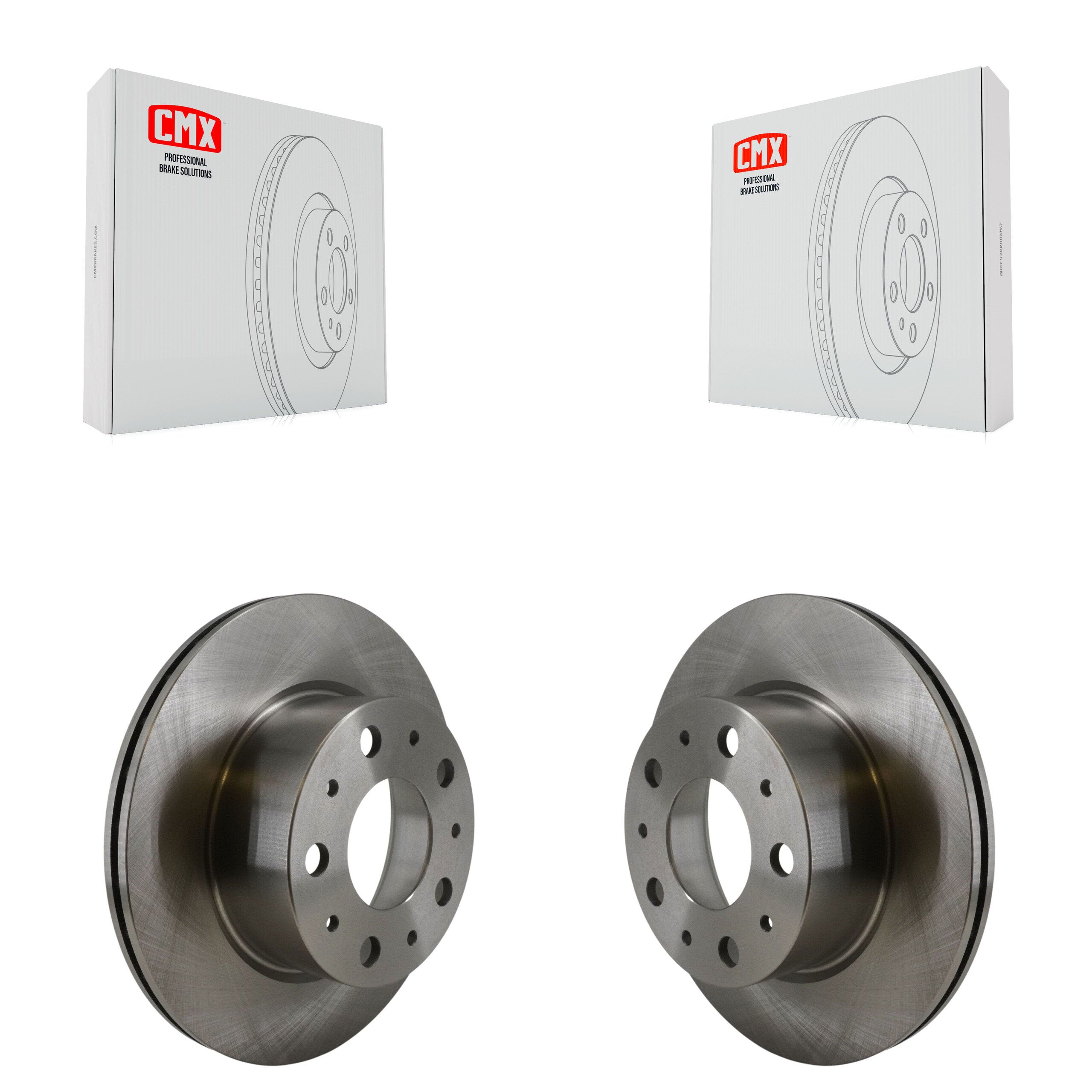 Rear Disc Brake Rotors Pair For 2022-2024 Ram ProMaster 3500 2500 1500 K8-102701