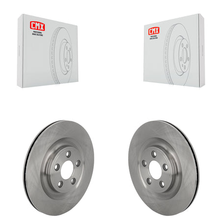 Rear Disc Brake Rotors Pair For Jaguar F-Type XJ K8-102702