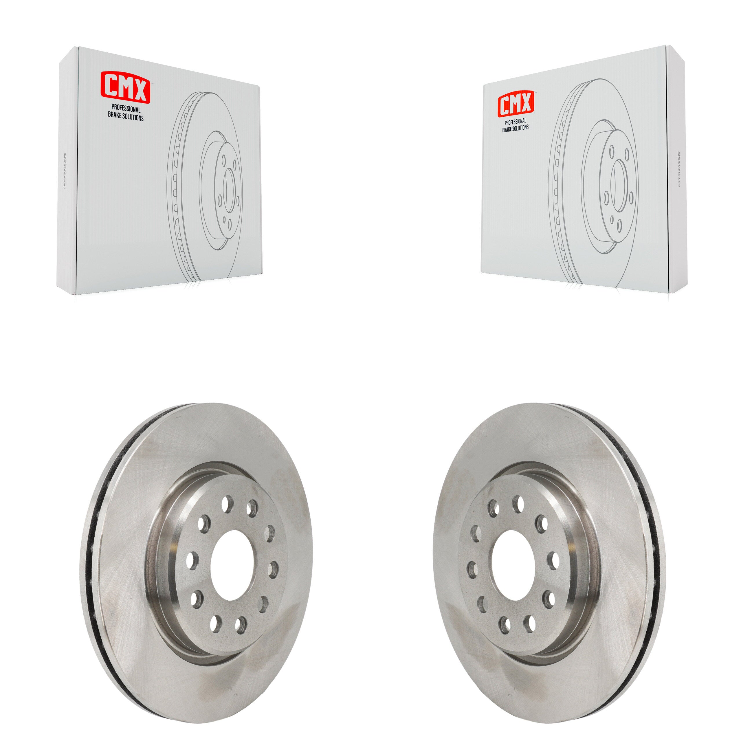 Front Disc Brake Rotors Pair For Jeep Grand Cherokee L K8-102704