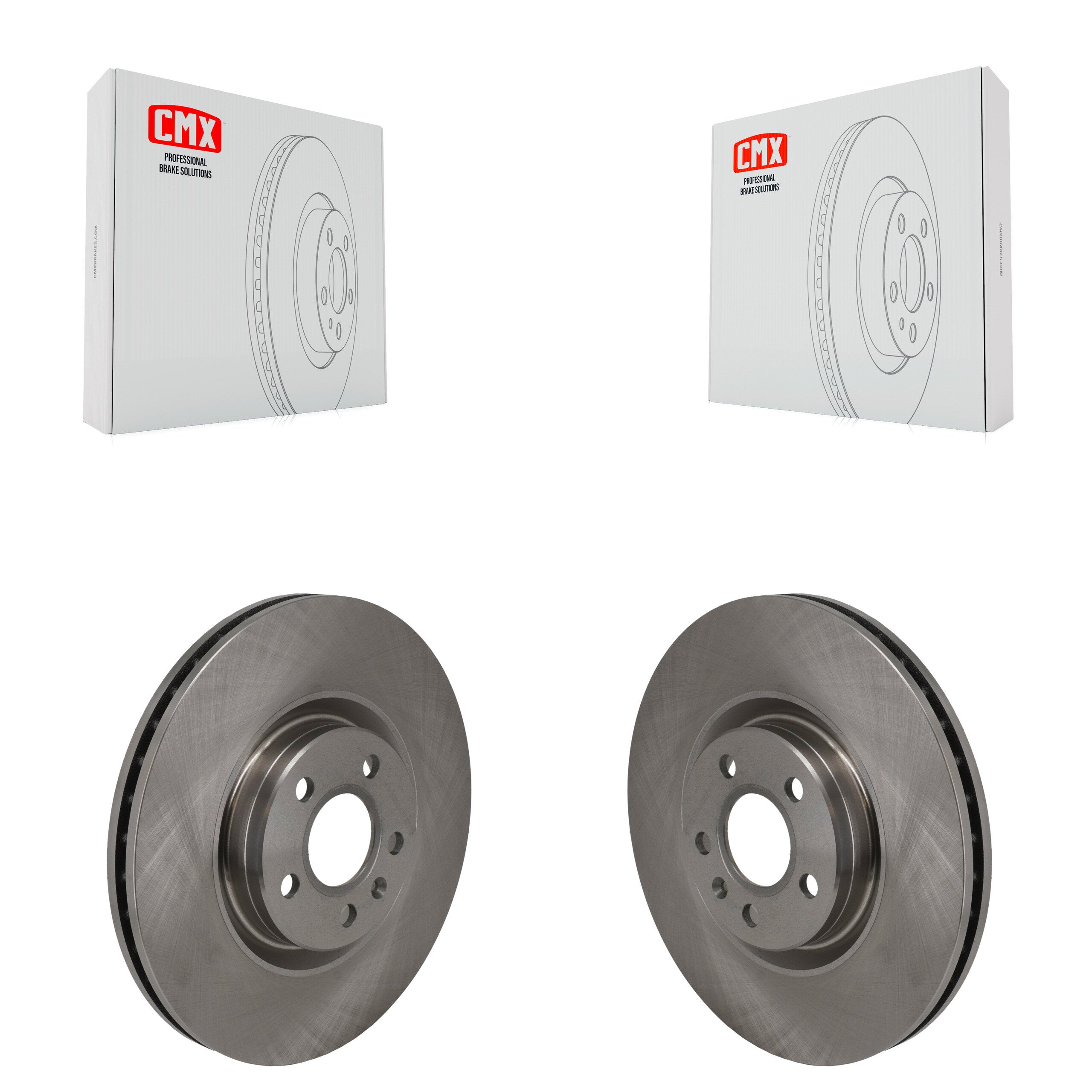Front Disc Brake Rotors Pair For Volvo XC60 XC40 S60 V60 Cross Country V90 S90 K8-102705