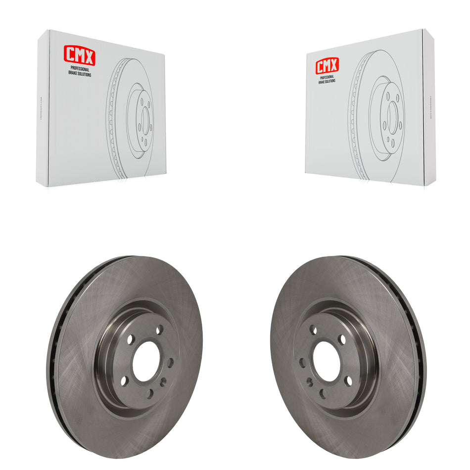 Front Disc Brake Rotors Pair For Volvo XC60 XC40 S60 V60 Cross Country V90 S90 K8-102705