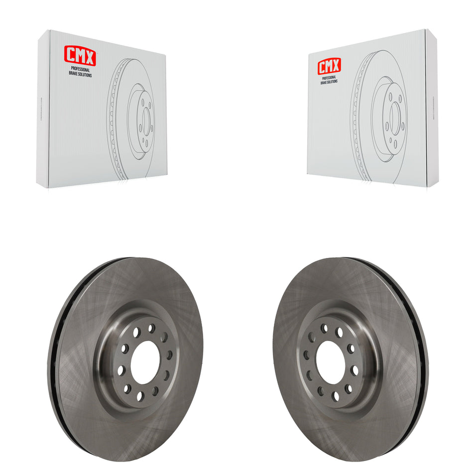 Front Disc Brake Rotors Pair For Alfa Romeo Stelvio Giulia K8-102707