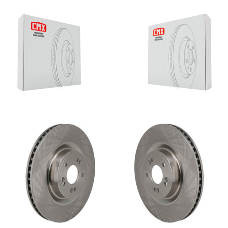Front Disc Brake Rotors Pair For Genesis G80 K8-102708