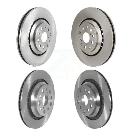 Front Rear Disc Brake Rotors Kit For Lexus LS460 LS600h K8-102713
