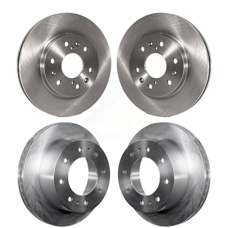 Front Rear Disc Brake Rotors Kit For 2011 Chevrolet Silverado 1500 Hybrid K8-102719