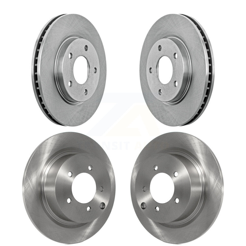 Front Rear Brake Rotors Kit For 08-09 Dodge Caliber SRT-4 With 276mm Diameter Rotor K8-102724