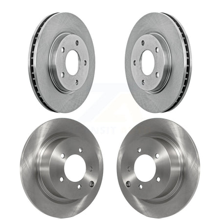 Front Rear Brake Rotors Kit For 08-09 Dodge Caliber SRT-4 With 276mm Diameter Rotor K8-102724