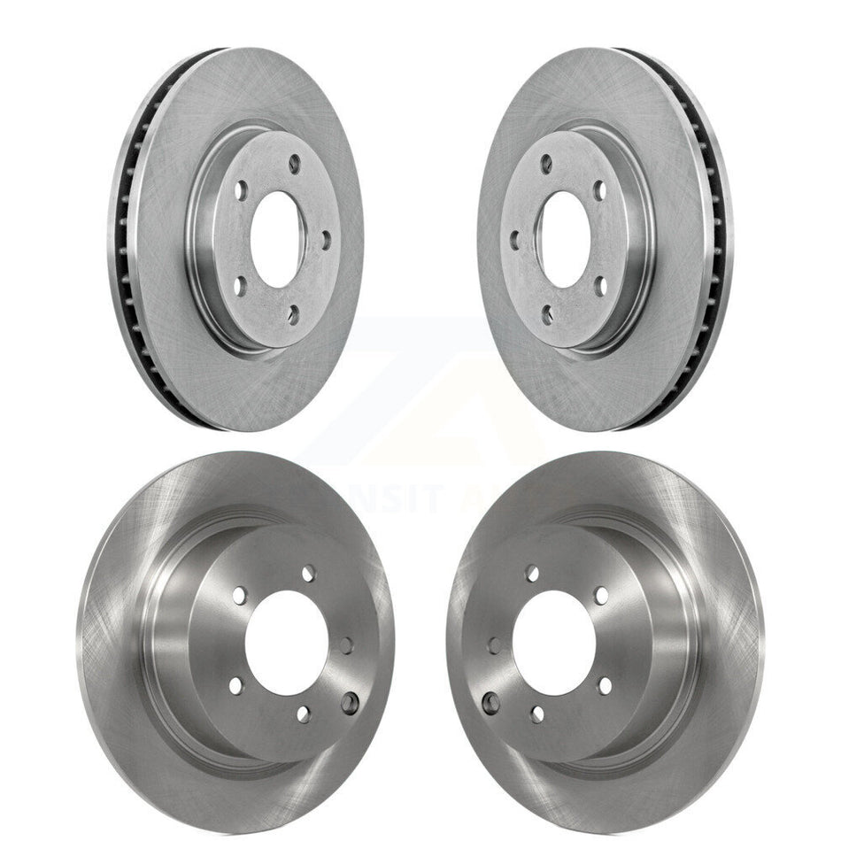 Front Rear Brake Rotors Kit For 08-09 Dodge Caliber SRT-4 With 276mm Diameter Rotor K8-102724