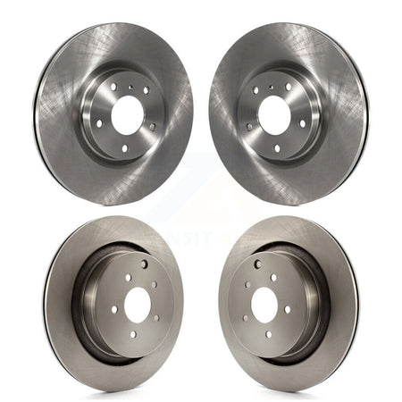 Front Rear Disc Brake Rotors Kit For INFINITI M37 QX70 Q70 Q70L M56 M35h K8-102727