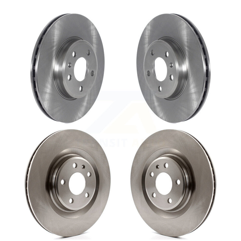 Front Rear Brake Rotors Kit For Audi A5 Sportback Quattro With 314mm Diameter Rotor K8-102733