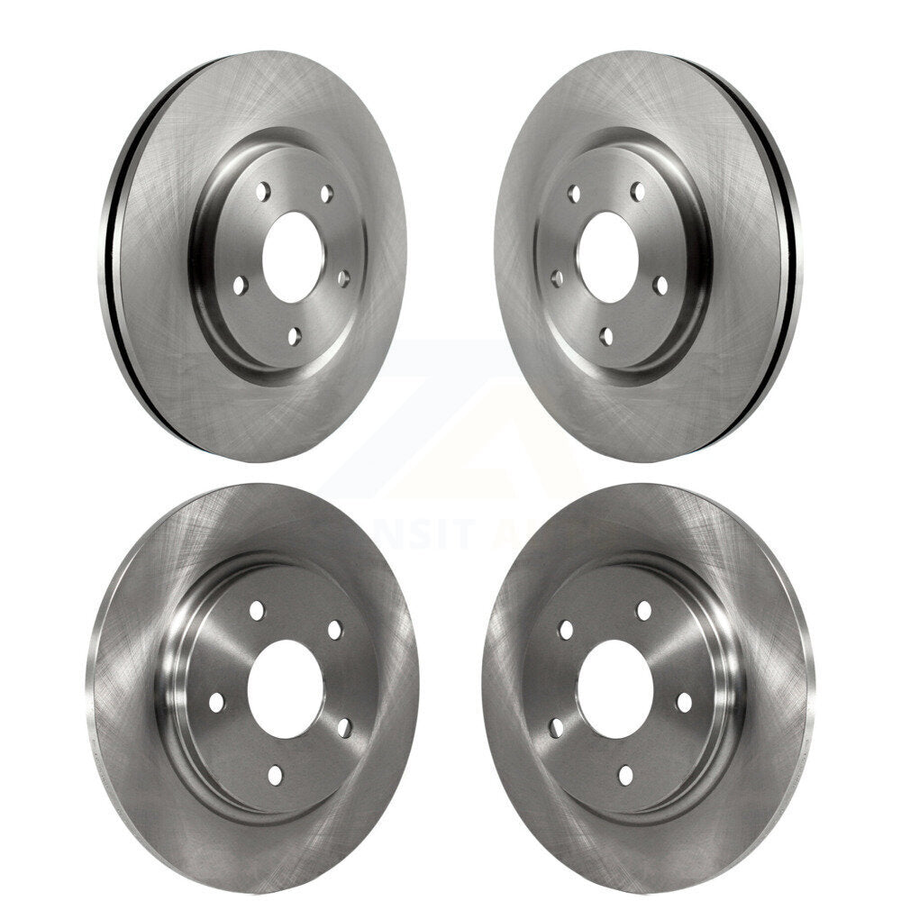 Front Rear Brake Rotor Kit For 2009-2011 Volkswagen Routan With 330mm Diameter K8-102734