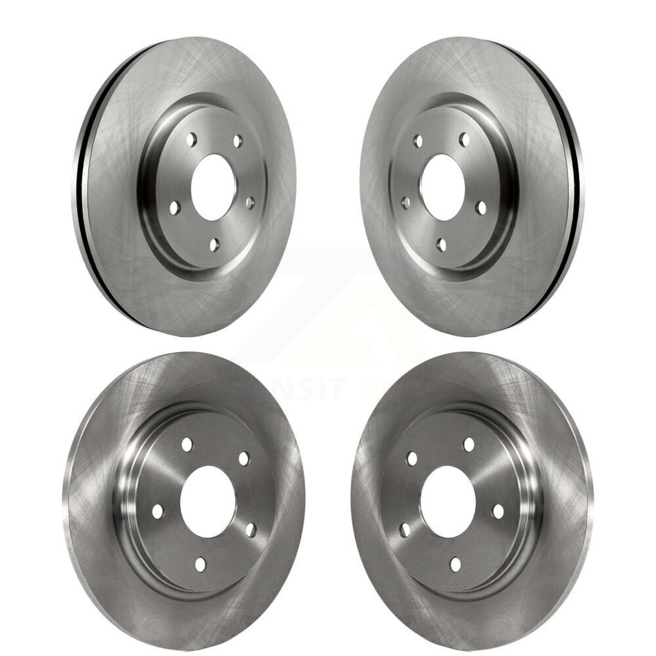 Front Rear Brake Rotor Kit For 2009-2011 Volkswagen Routan With 330mm Diameter K8-102734
