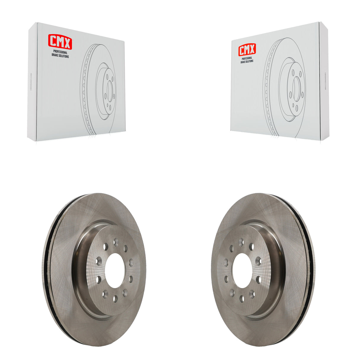 Rear Disc Brake Rotors Pair For Cadillac CT4 K8-102737