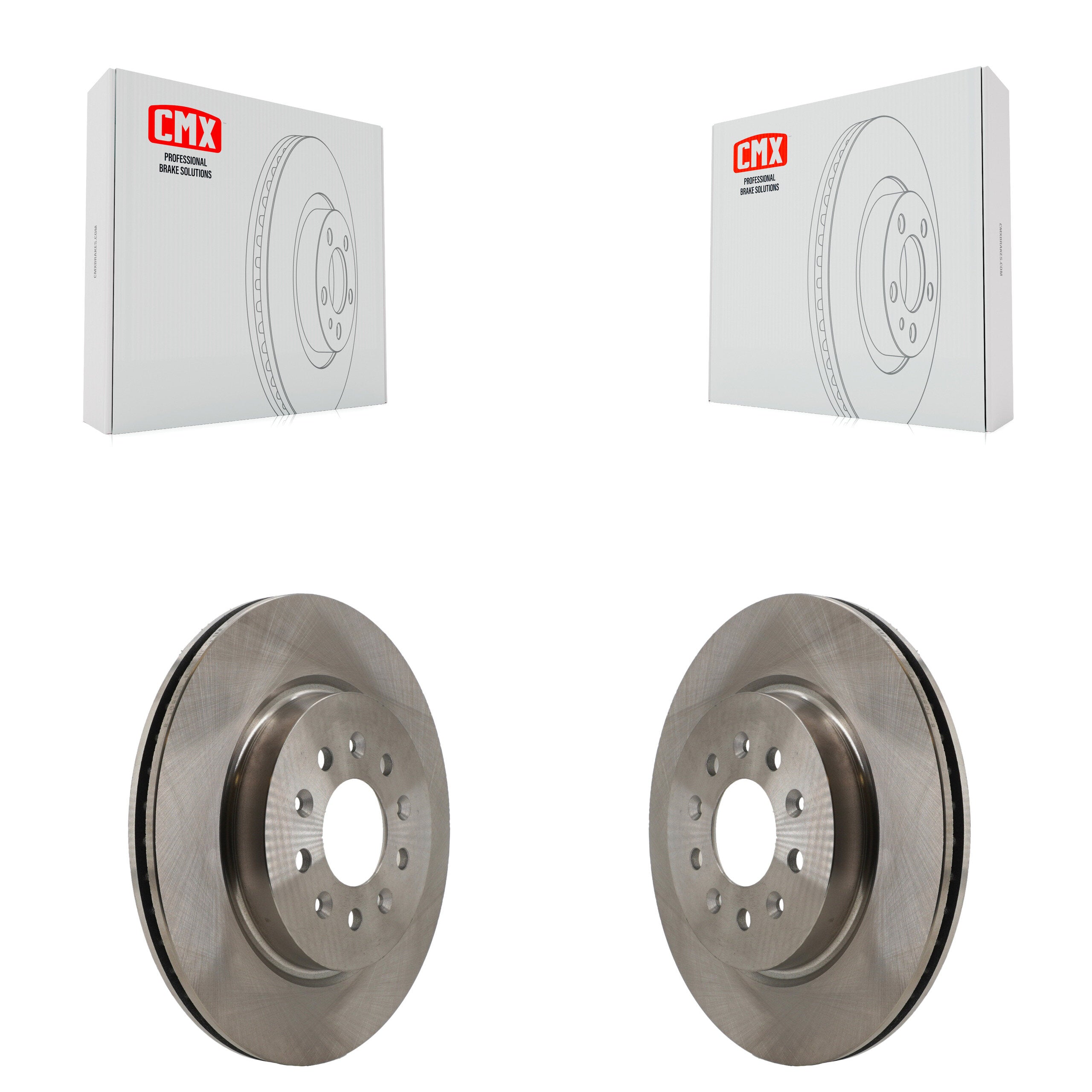 Rear Disc Brake Rotors Pair For Cadillac CT4 K8-102737