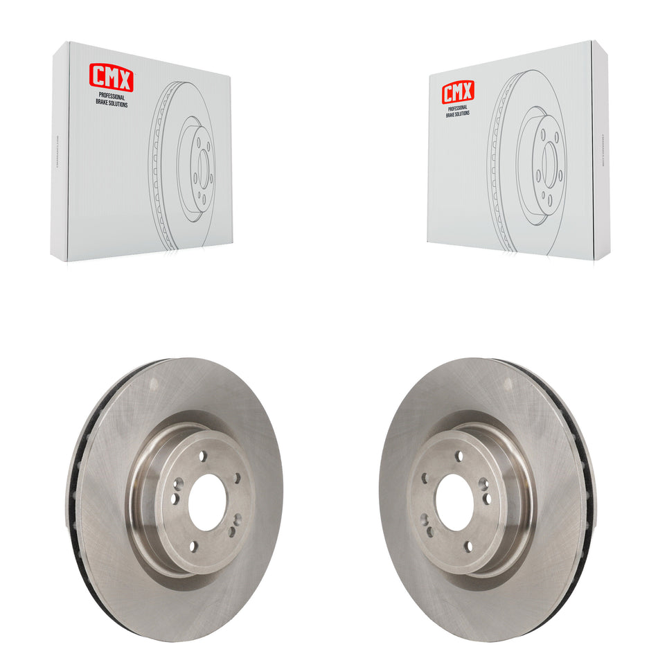 Rear Disc Brake Rotors Pair For 2024-2026 Genesis G70 With 340mm Diameter Rotor K8-102738
