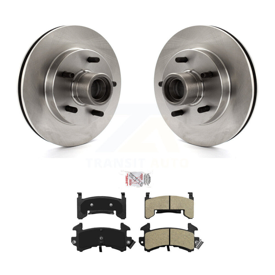 Front Brake Rotor & Semi-Metallic Pad Kit For Chevrolet S10 GMC Sonoma Blazer Jimmy Isuzu K8A-100032
