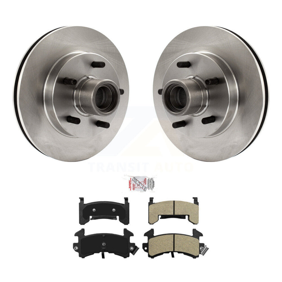 Front Brake Rotor & Semi-Metallic Pad Kit For Chevrolet S10 GMC Sonoma Blazer Jimmy Isuzu K8A-100032