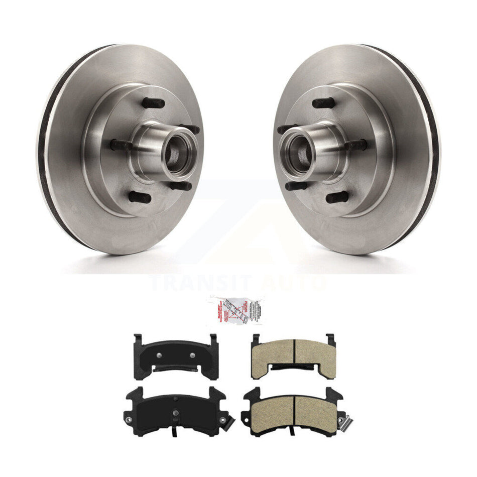 Front Brake Rotor Semi-Metallic Pad Kit For Chevrolet Camaro Pontiac Firebird S10 GMC S15 K8A-100034