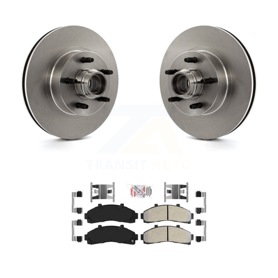 Front Brake Rotors Semi-Metallic Pad Kit For Ford Ranger Explorer Mazda B4000 B3000 B2300 K8A-100041