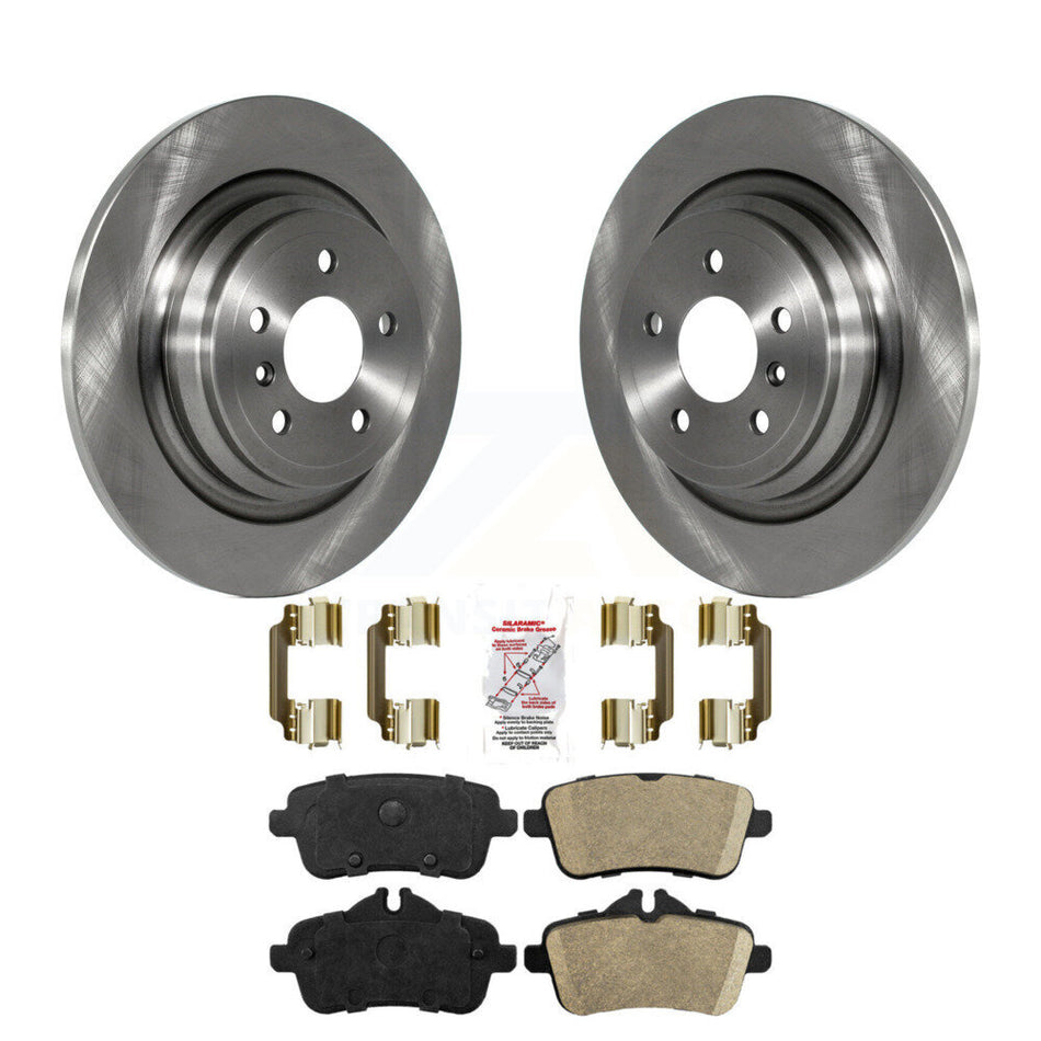 Rear Disc Brake Rotors And Ceramic Pads Kit For Mercedes-Benz ML350 GLE350 ML250 GLE300d K8A-100443