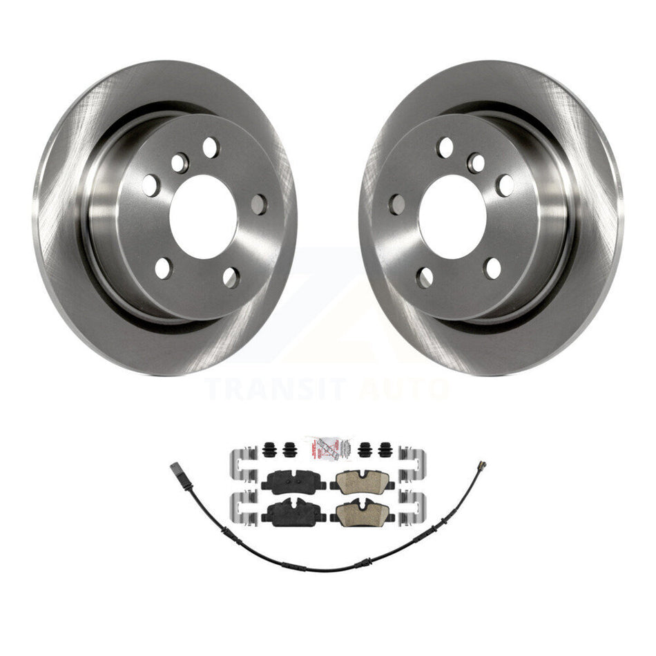 Rear Disc Brake Rotors And Ceramic Pads Kit For Mini Cooper K8A-100454