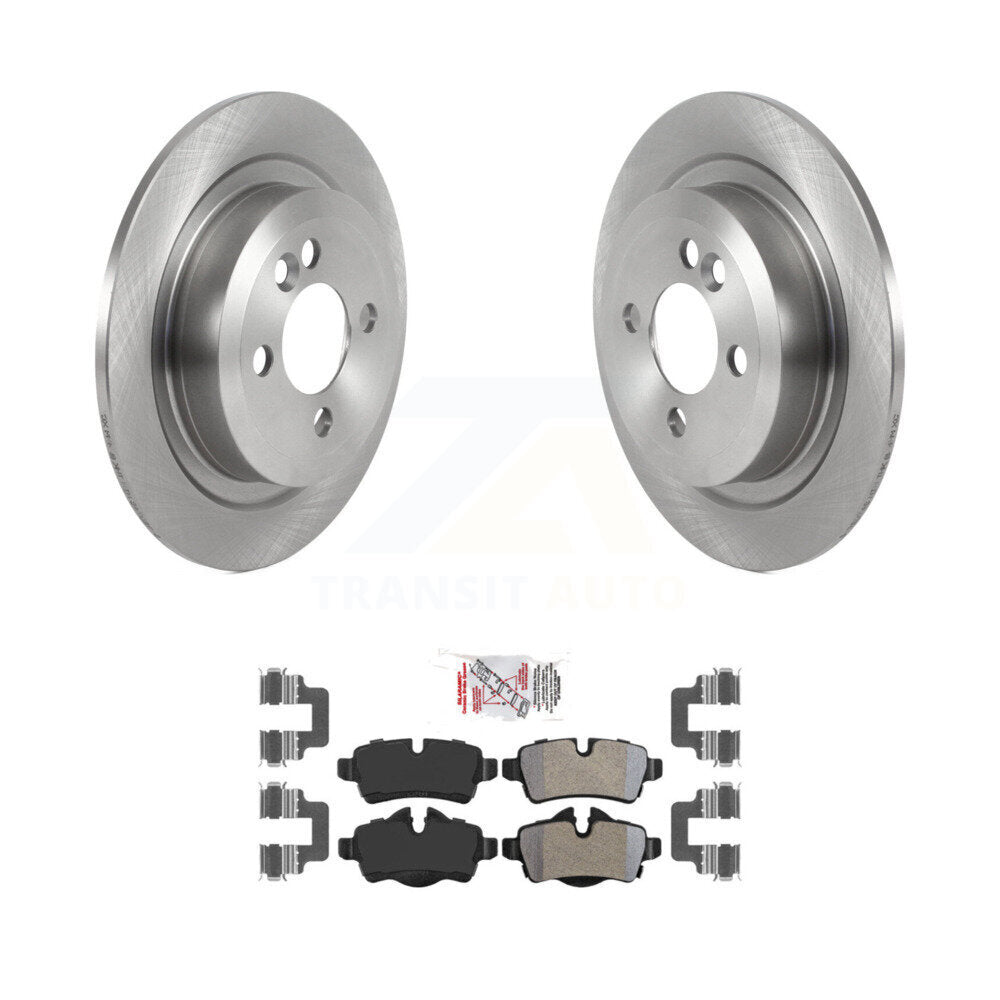 Rear Disc Brake Rotors And Semi-Metallic Pads Kit For Mini Cooper K8A-100456