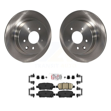 Rear Brake Rotor And Ceramic Pad Kit For Nissan Rogue Sport Qashqai LEAF Juke X-Trail G35 K8A-100479