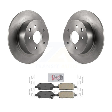 Rear Disc Brake Rotors And Ceramic Pads Kit For Nissan Sentra Altima Juke Maxima K8A-100527