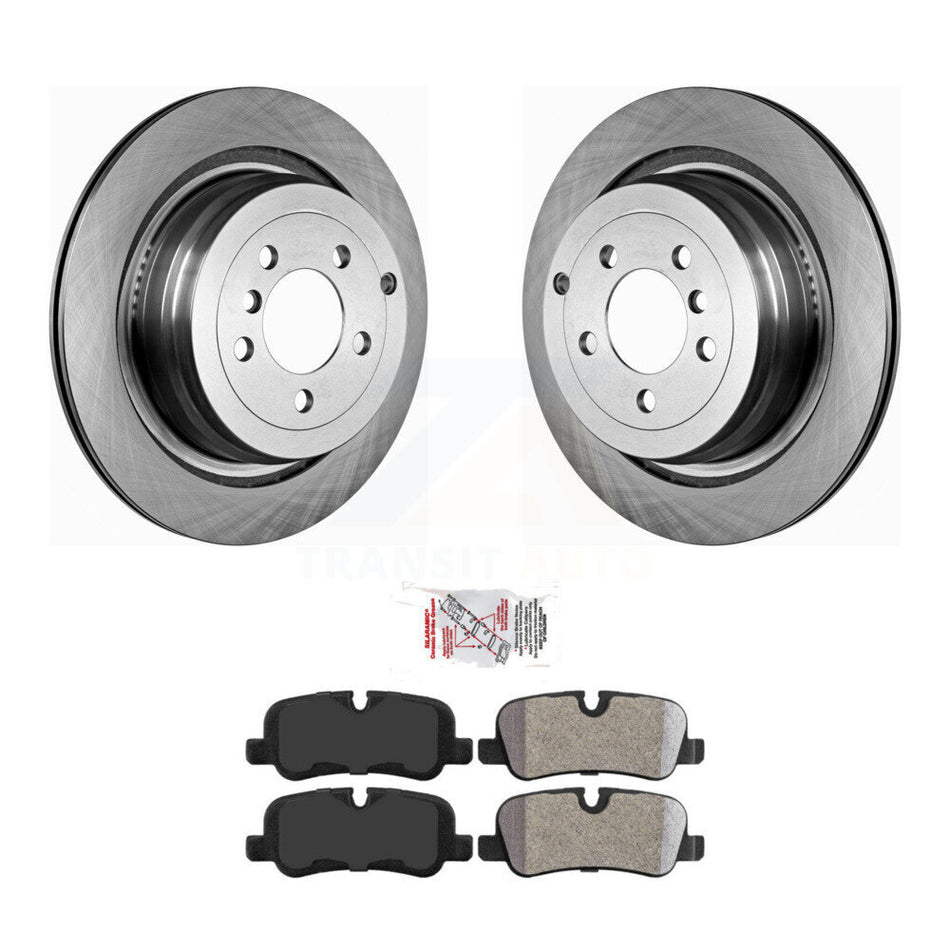 Rear Disc Brake Rotors And Semi-Metallic Pads Kit For Land Rover Range K8A-100592