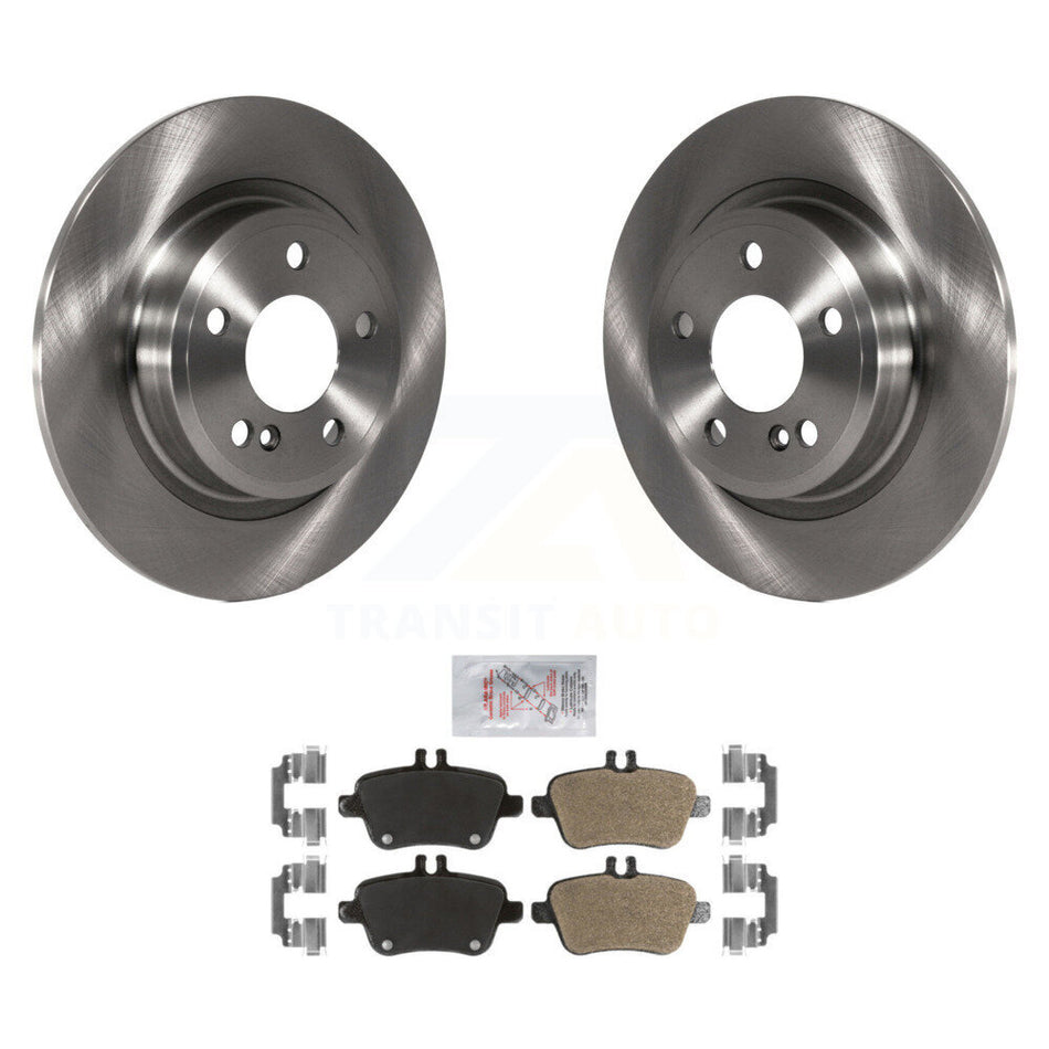 Rear Brake Rotor Semi-Metallic Pad Kit For Mercedes-Benz GLA250 CLA250 B250 INFINITI QX30 K8A-100691