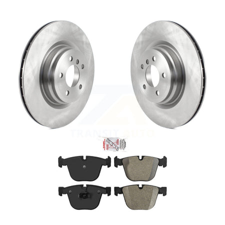 Rear Brake Rotors Semi-Metallic Pad Kit For BMW 750i xDrive 750Li 550i GT Alpina B7 760Li K8A-100725