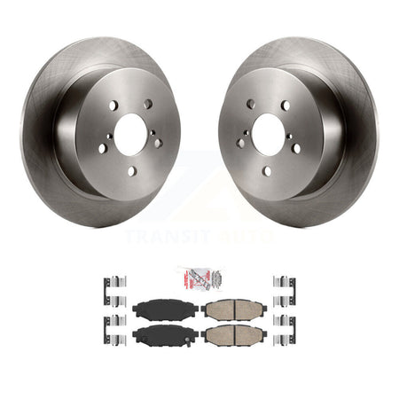 Rear Disc Brake Rotors And Ceramic Pads Kit For Subaru Outback Legacy K8A-100763