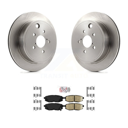 Rear Brake Rotors Ceramic Pad Kit For Subaru Outback Legacy BRZ Scion FR-S Toyota GR86 86 K8A-100824