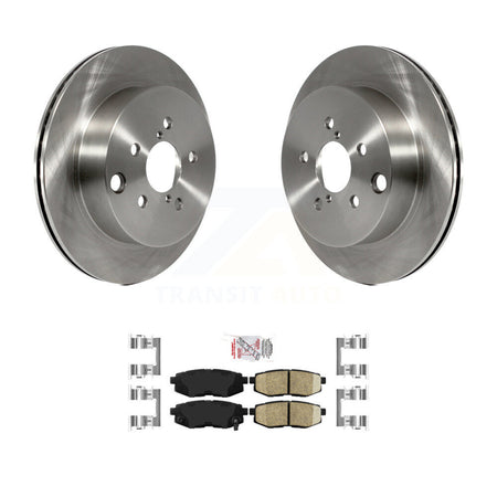 Rear Disc Brake Rotors And Ceramic Pads Kit For 2014-2018 Subaru Forester 2.0L K8A-100830