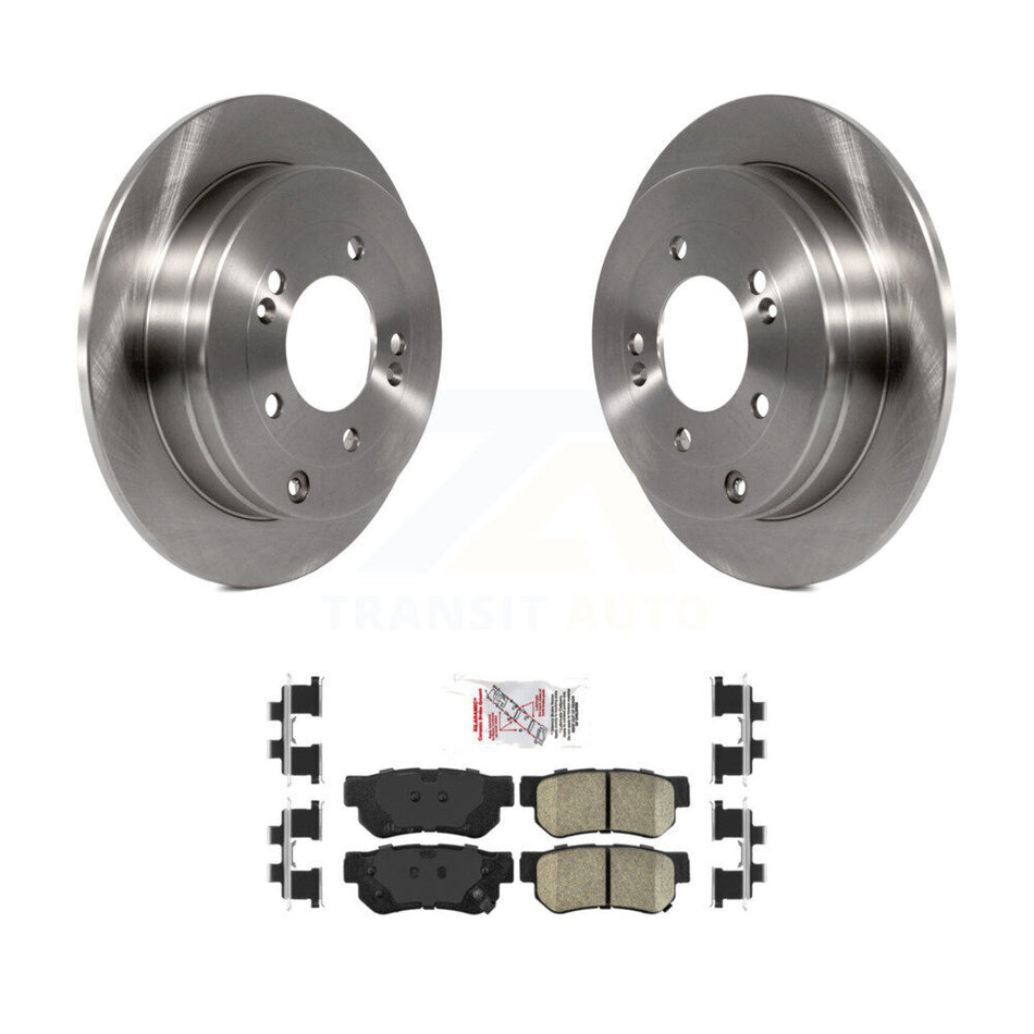 Rear Disc Brake Rotors And Ceramic Pads Kit For Hyundai Azera K8A-100894