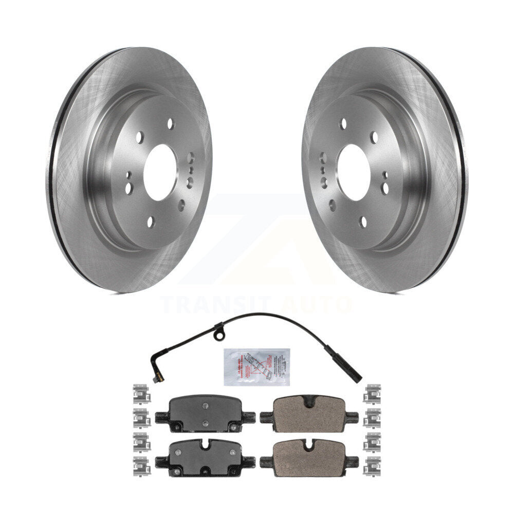 Rear Brake Rotor & Semi-Metallic Pad Kit For GMC Chevrolet Silverado 1500 Sierra Yukon XL K8A-101067