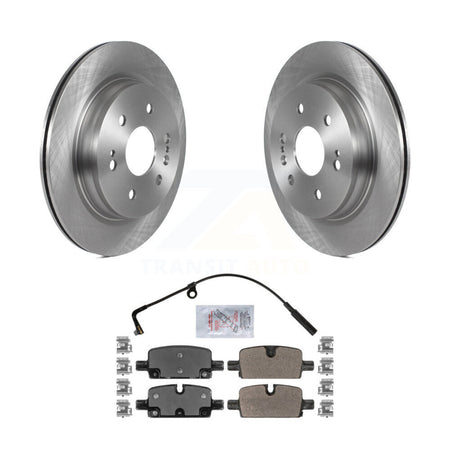 Rear Brake Rotor & Semi-Metallic Pad Kit For GMC Chevrolet Silverado 1500 Sierra Yukon XL K8A-101067