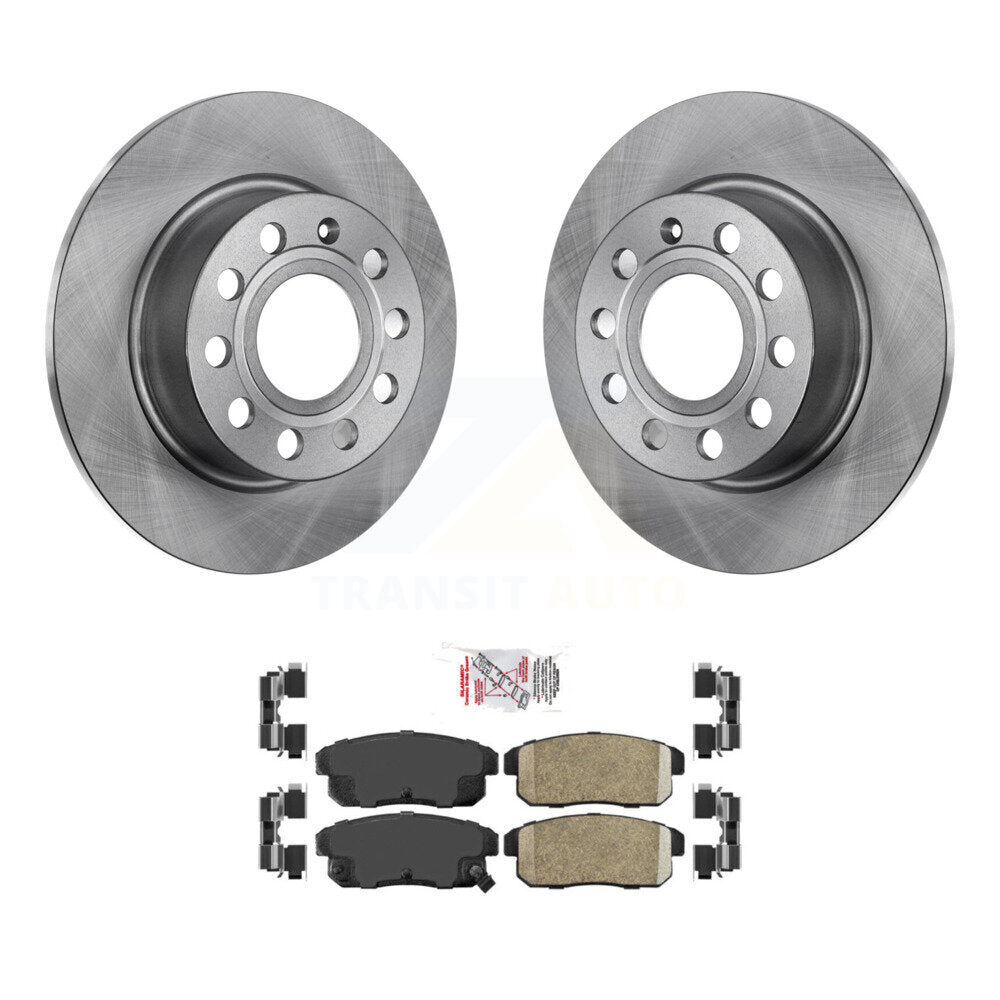 Rear Disc Brake Rotors And Ceramic Pads Kit For Nissan Maxima INFINITI I35 I30 K8A-101192