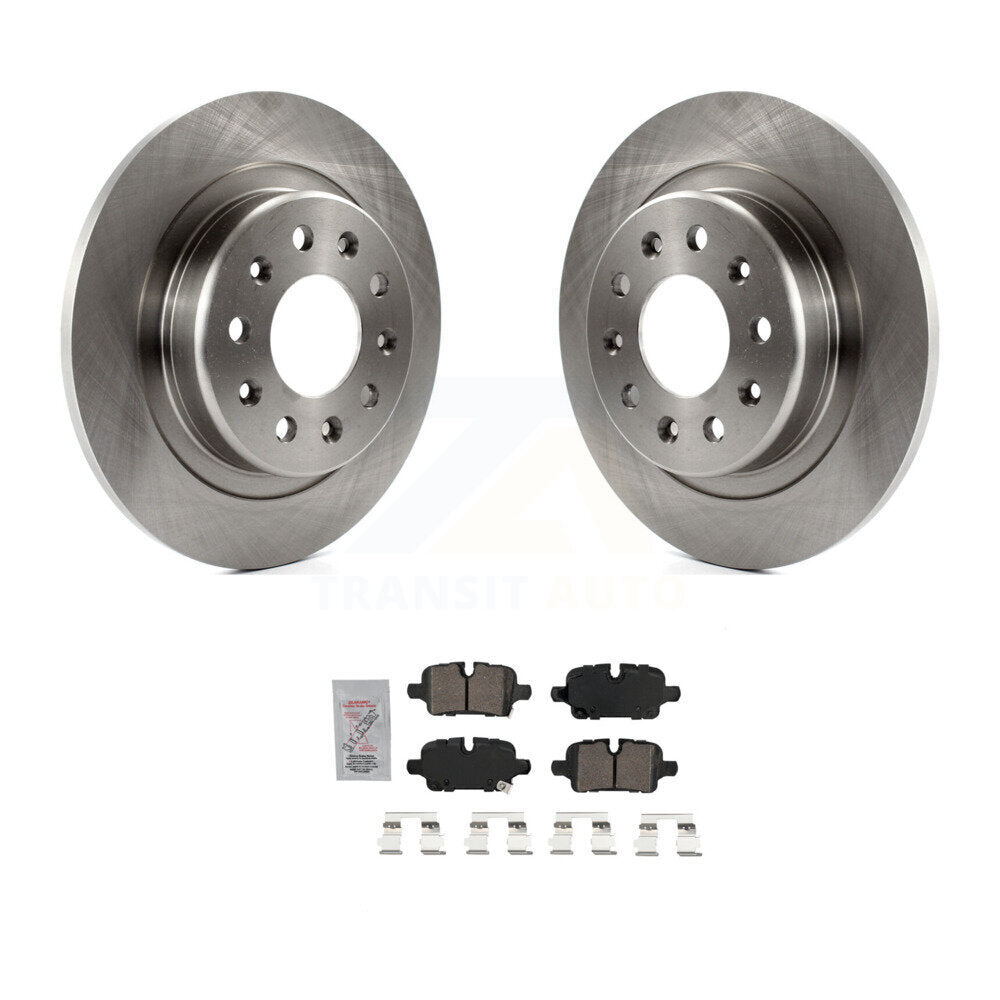 Rear Disc Brake Rotors And Ceramic Pads Kit For Chevrolet Equinox GMC Terrain Malibu K8A-101231