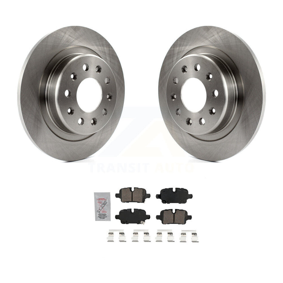 Rear Disc Brake Rotors And Ceramic Pads Kit For Chevrolet Equinox GMC Terrain Malibu K8A-101231