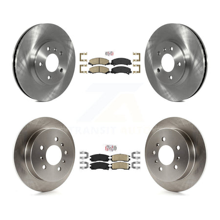 Front Rear Ceramic Pads And Disc Brake Rotors Kit For Chevrolet Impala Monte Carlo K8A-101279