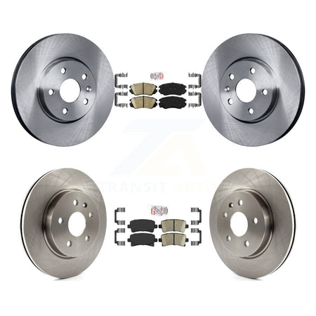 Front Rear Ceramic Pad Brake Rotor Kit For Chevrolet Malibu Impala Buick LaCrosse Limited K8A-101336