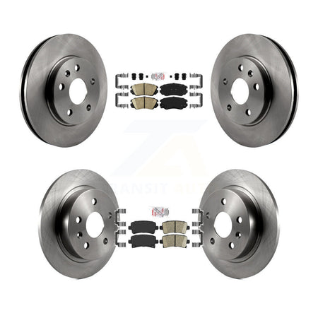 Front Rear Ceramic Pads And Disc Brake Rotors Kit For Chevrolet Malibu Limited K8A-101344