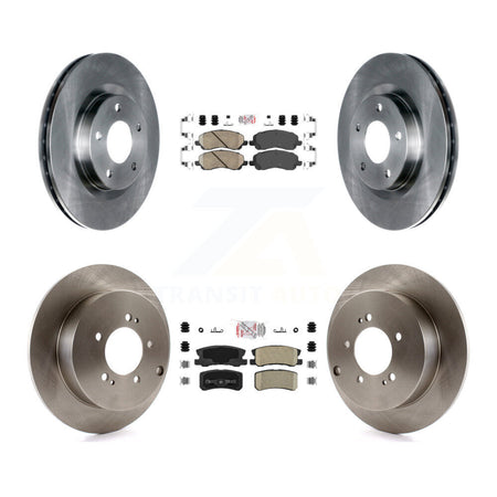 Front Rear Ceramic Pads And Disc Brake Rotors Kit For Mitsubishi Outlander K8A-101660