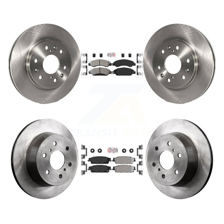 Front Rear Semi-Metallic Pad & Brake Rotor Kit For Chevrolet Avalanche Cadillac GMC Tahoe K8A-101911