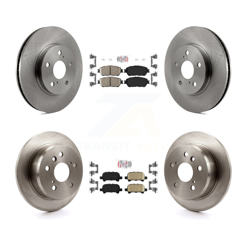 Front Rear Ceramic Pads And Disc Brake Rotors Kit For Toyota Solara Avalon K8A-102039