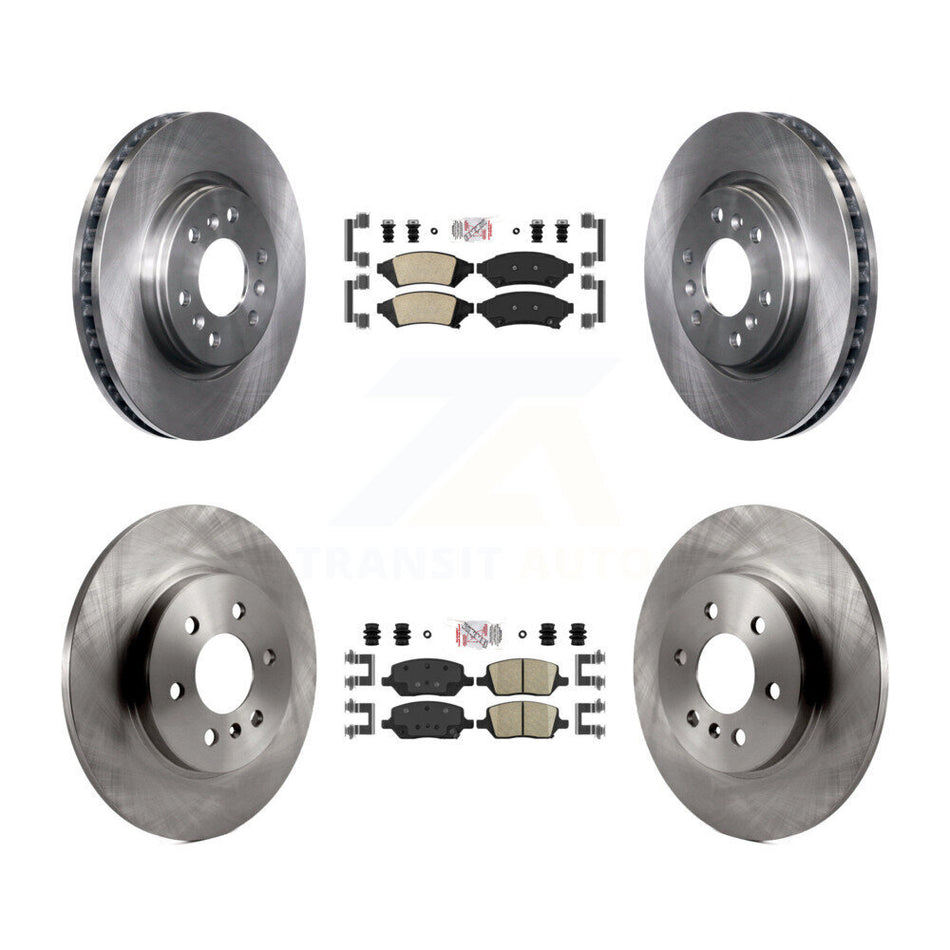 Front Rear Ceramic Pad Brake Rotor Kit For Pontiac Montana Chevrolet Uplander Buick Relay K8A-102105