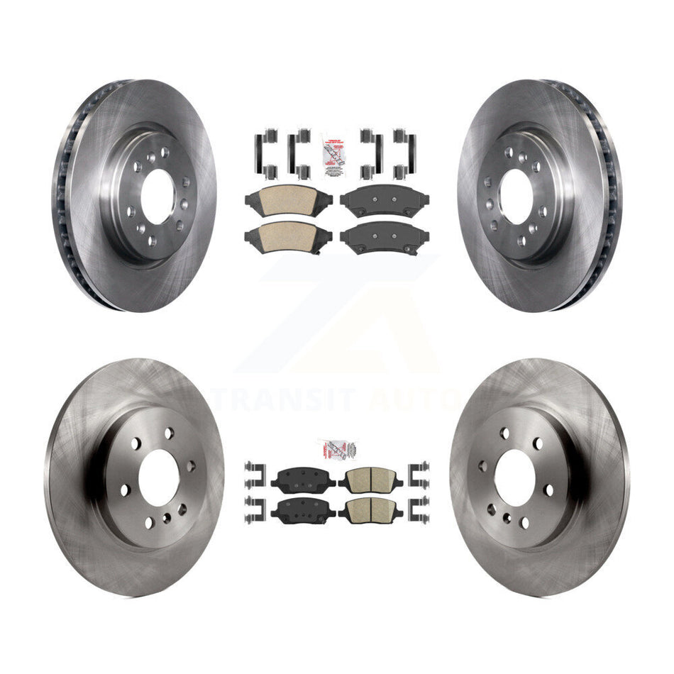 Front Rear Ceramic Pad Brake Rotor Kit For Pontiac Montana Chevrolet Uplander Buick Relay K8A-102110