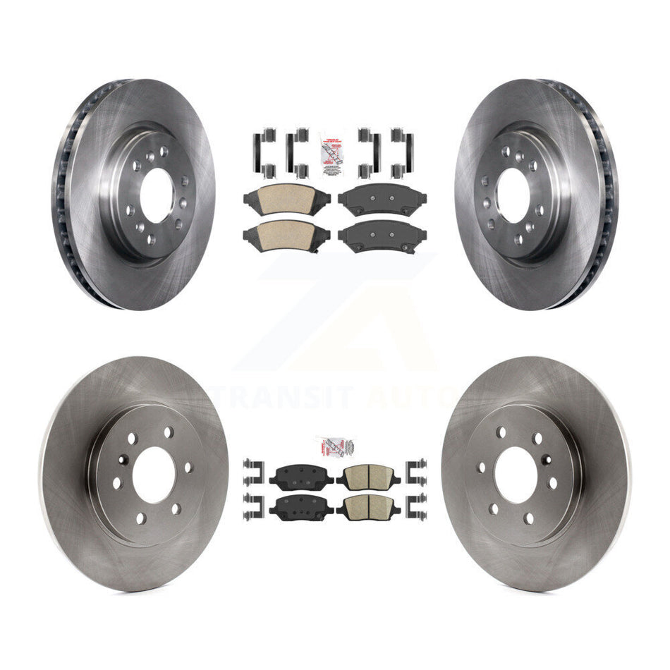 Front Rear Ceramic Pad Brake Rotor Kit For Pontiac Montana Chevrolet Uplander Buick Relay K8A-102112